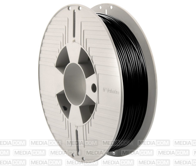 3D Printer Filament, Teflabloc, 1.75mm, 500g, schwarz