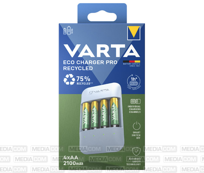 Akku NiMH, Universal Ladegerät, Eco Charger Pro