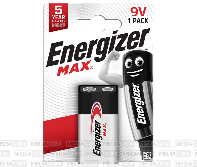 Batterie Alkaline, E-Block, 6LR61, 9V