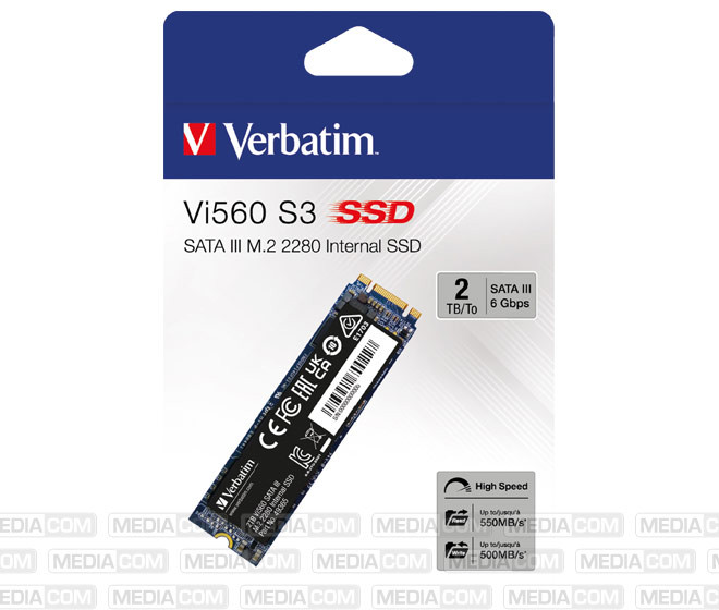 SSD 2TB, SATA-III, M.2 2280, Vi560 S3