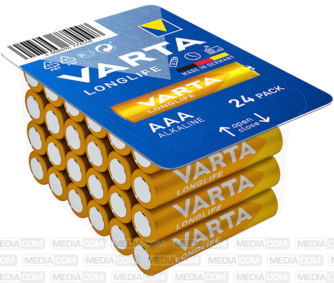 Batterie Alkaline, Micro, AAA, LR03, 1.5V