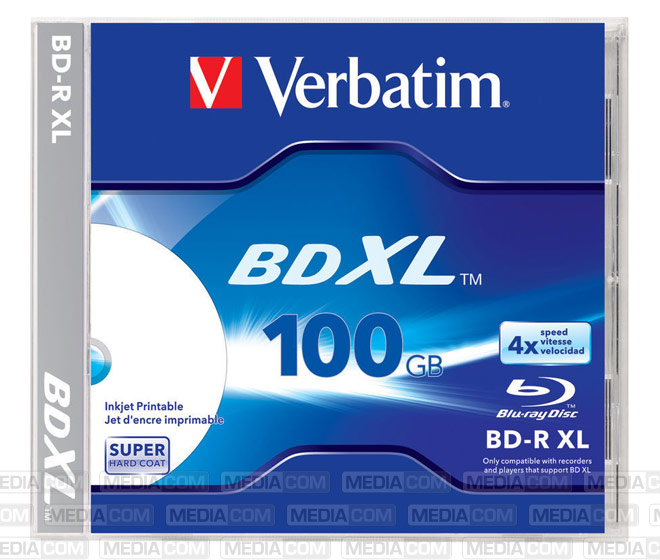 BD-R XL 100GB/2-4x Jewelcase (1 Disc)