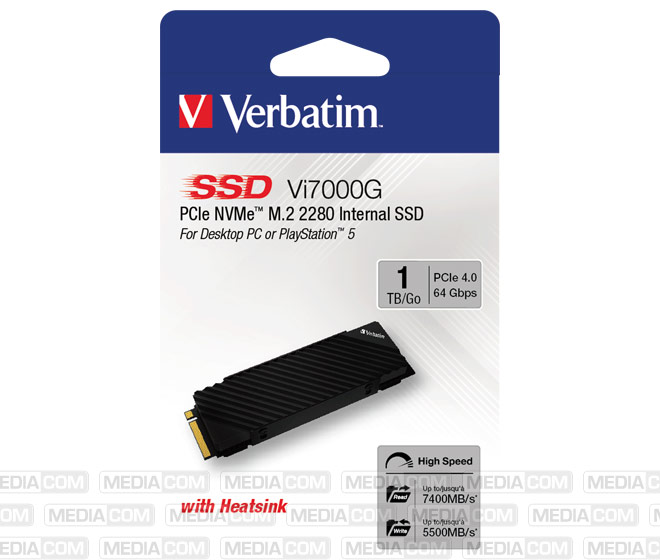 SSD 1TB, PCIe 4.0, M.2 2280, NVMe, Vi7000G