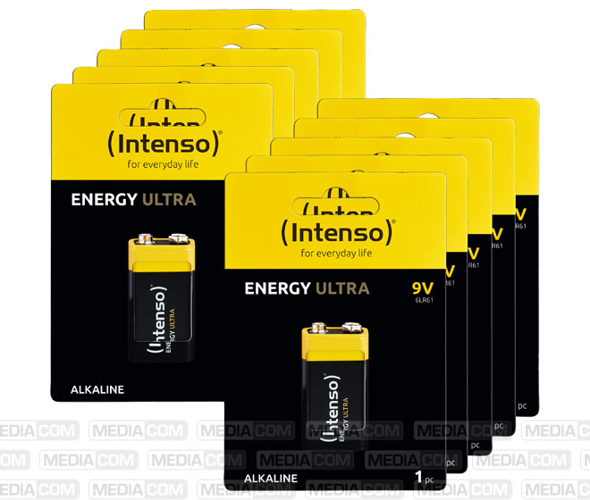 Batterie Alkaline, E-Block, LR61, 9V