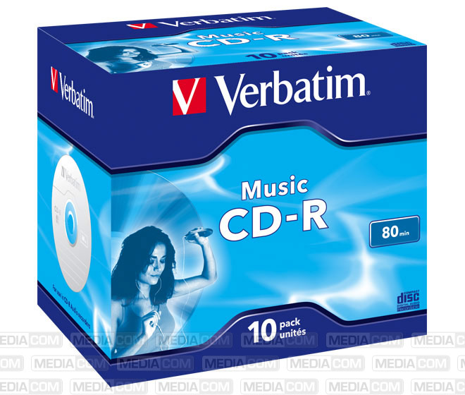 CD-R 80Min/AUDIO Jewelcase  (10 Disc)