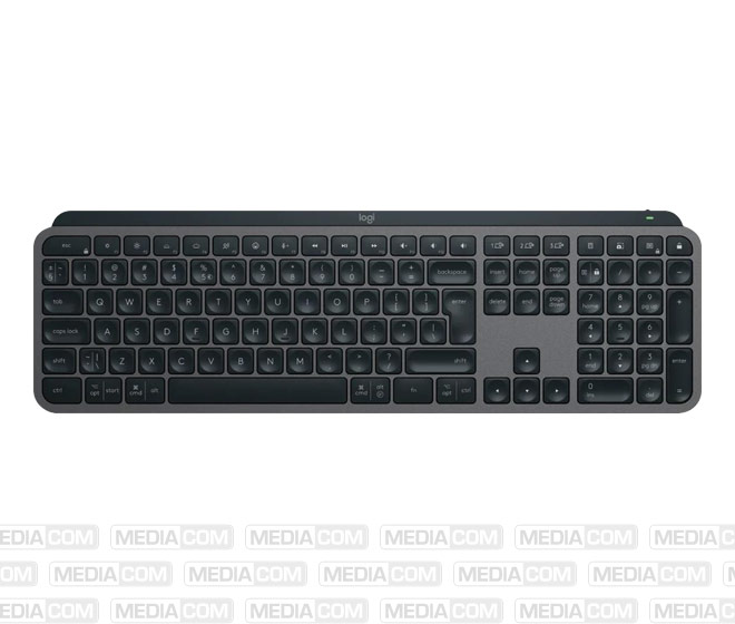 Tastatur MX Keys S, Wireless, Bluetooth, grafit