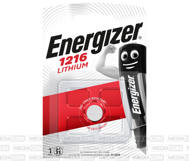 Batterie Lithium, Knopfzelle, CR1216, 3V