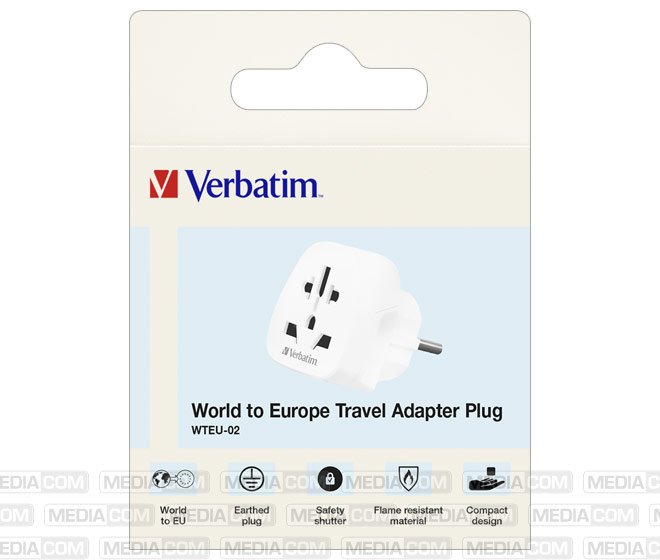 Steckdosenadapter, Universal Travel, WTEU-02