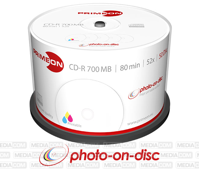 CD-R 80Min/700MB/52x Cakebox (50 Disc)