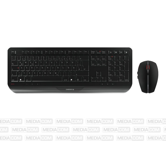 Tastatur-Maus Set GENTIX Desktop, Wireless, schwarz Tastatur-Maus Set GENTIX Desktop, Wireless, schwarz