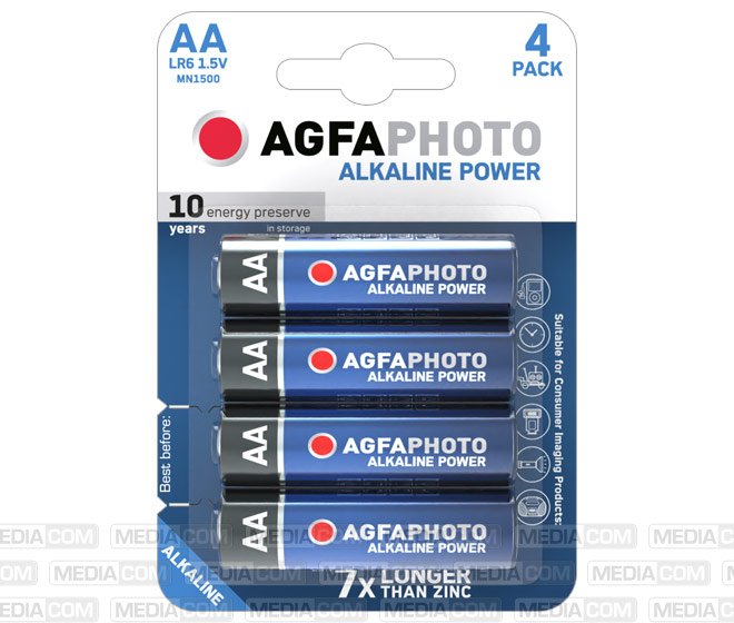 Batterie Alkaline, Mignon, AA, LR06, 1.5V