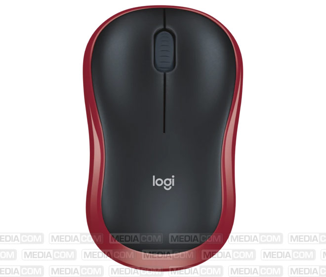 Maus M185, Wireless, rot