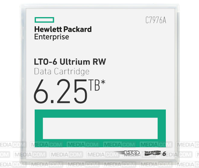 LTO Ultrium-6 Cartridge 2.5TB/6.25TB