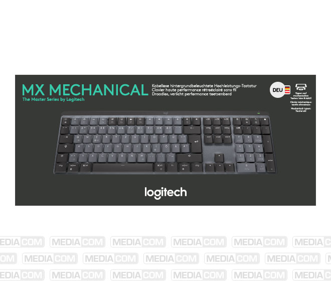 Tastatur MX Mechanical, Wireless, Bolt, Bluetooth