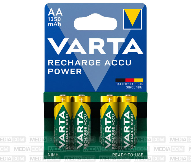 Akku NiMH, Mignon, AA, HR06, 1.2V/1350mAh Akku NiMH, Mignon, AA, HR06, 1.2V/1350mAh
