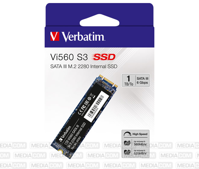 SSD 1TB, SATA-III, M.2 2280, Vi560 S3