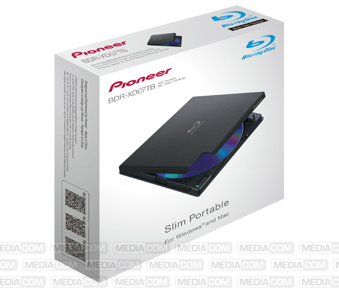 Blu-ray Recorder, USB 3.0, 6x/8x/24x, Slimline