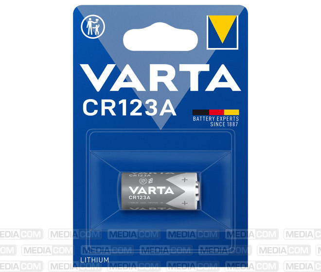 Batterie Lithium, CR123A, 3V