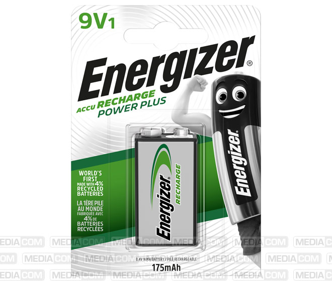 Akku NiMH, E-Block, HR22, 9V/175mAh