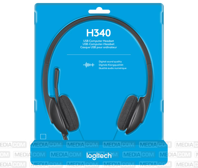 Headset H340, USB, Stereo